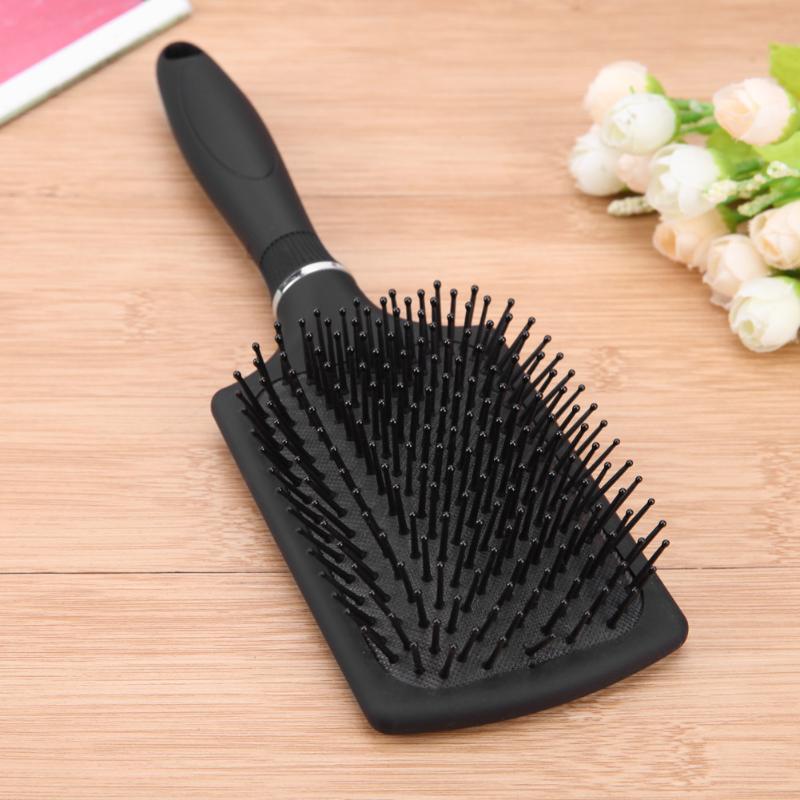 Hair Massage Comb Hairbrush Bristle&Nylon Women Wet Curly Hair Brush for Salon Hairdressing Styling Tools