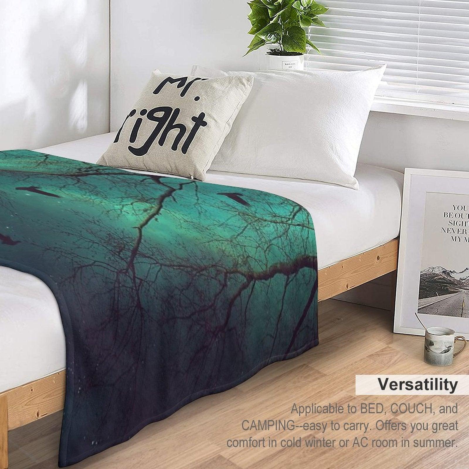 Where Dusk Meets Dawn II Throw Blanket