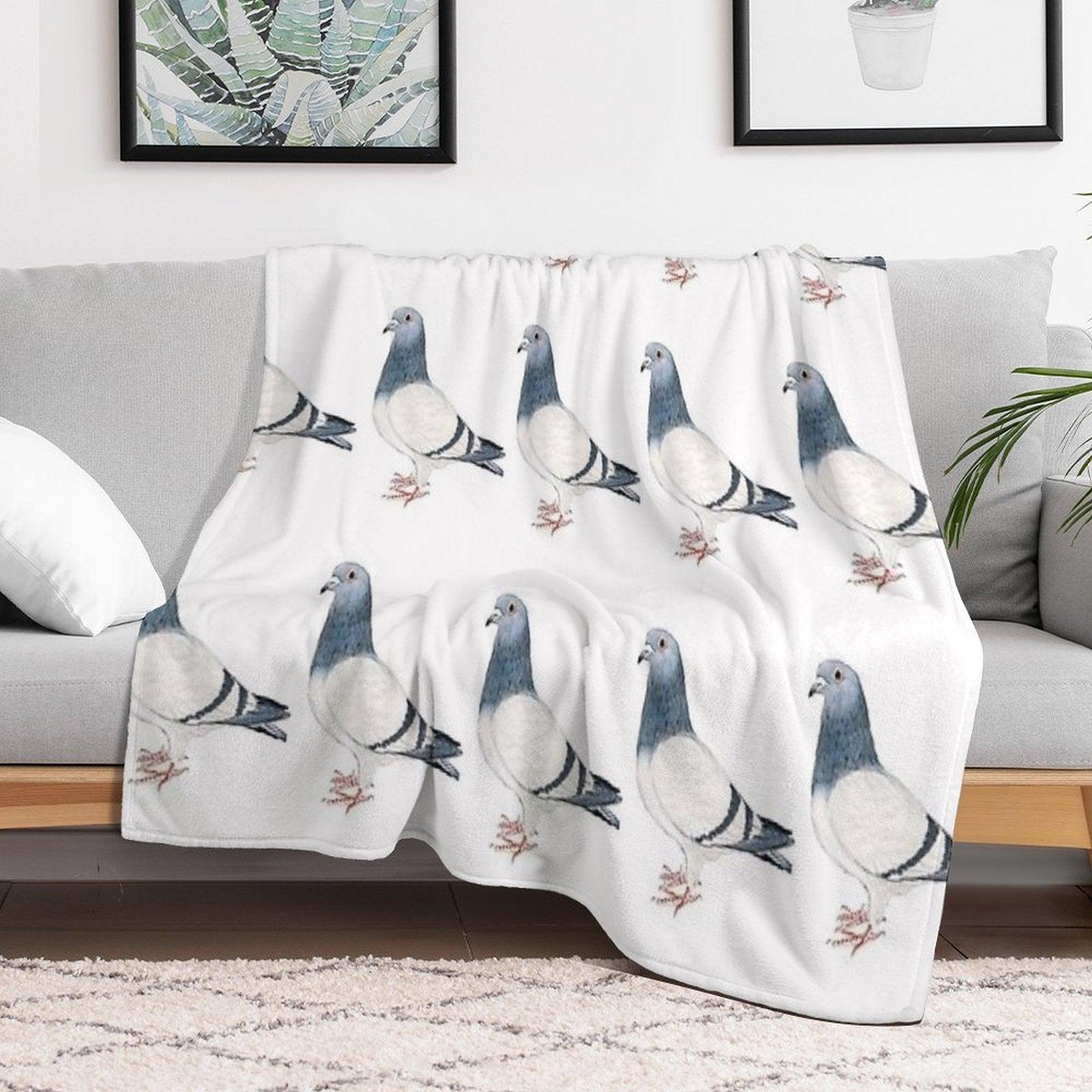 Pigeon Throw Blanket