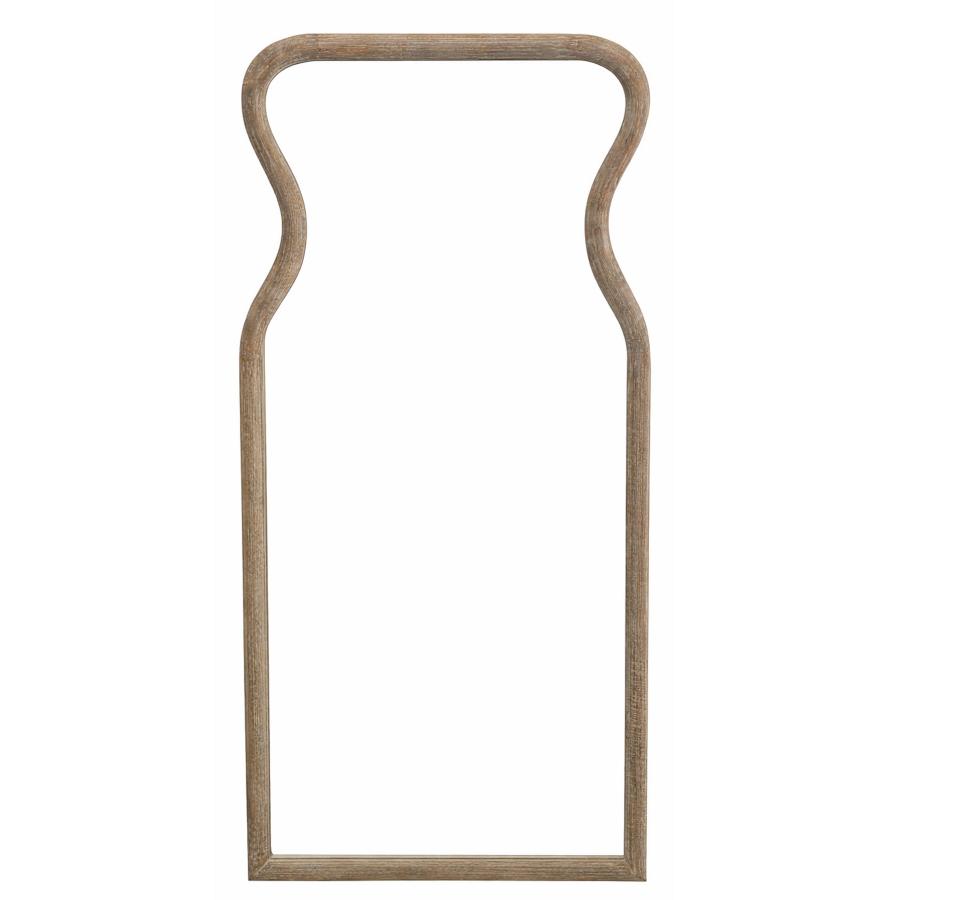 Decorative Full-Length Wall Mirror with Mango Wood Frame, 32X70