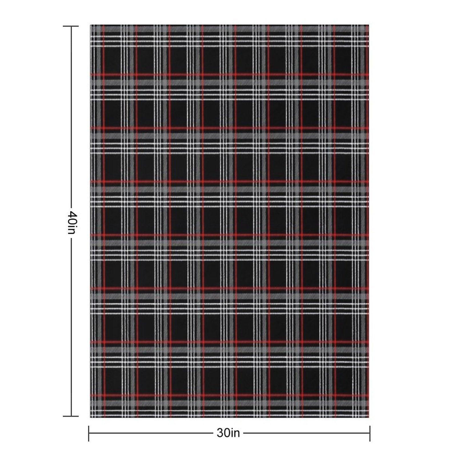 GTI Tartan Throw Blanket