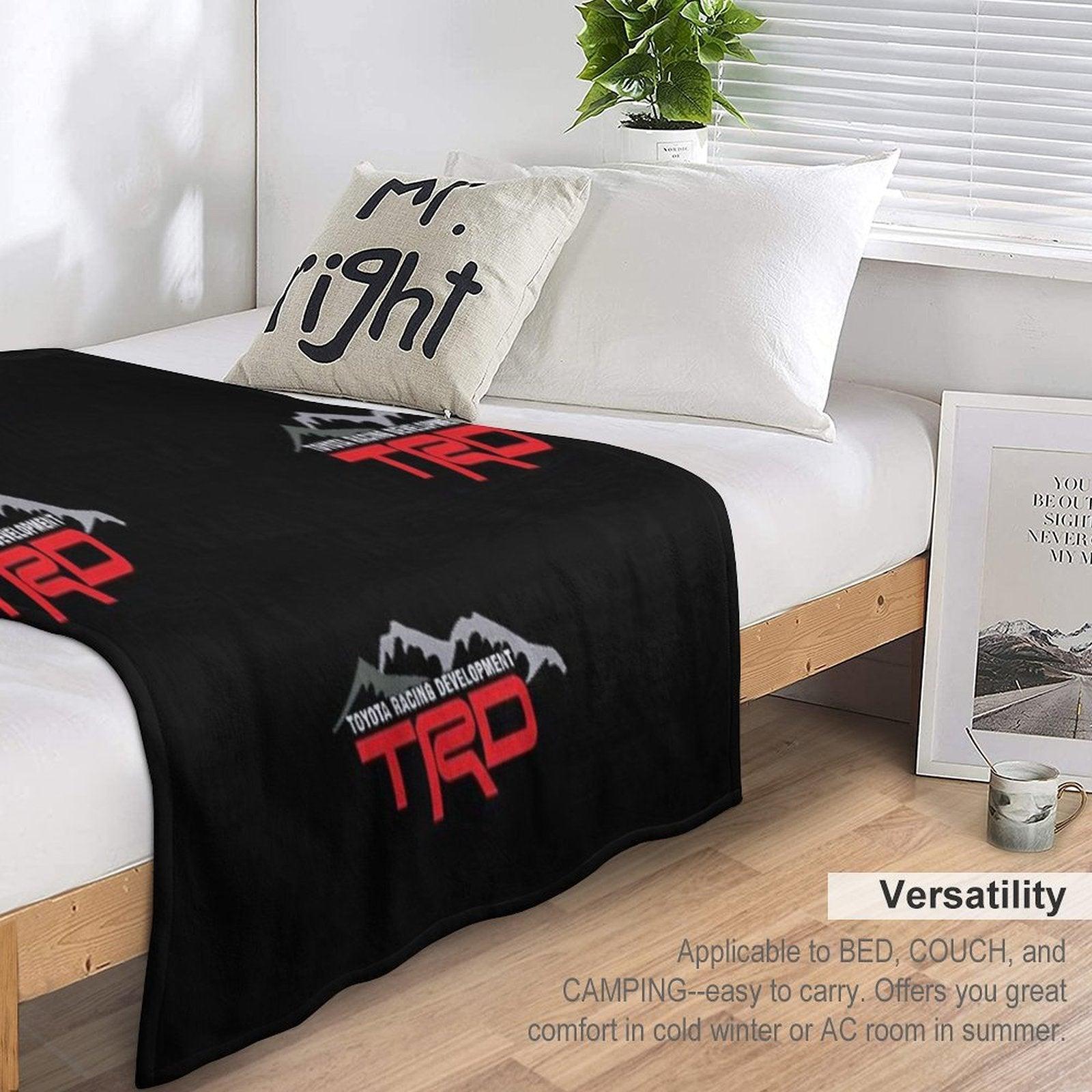 Trd Racing Development Throw Blanket