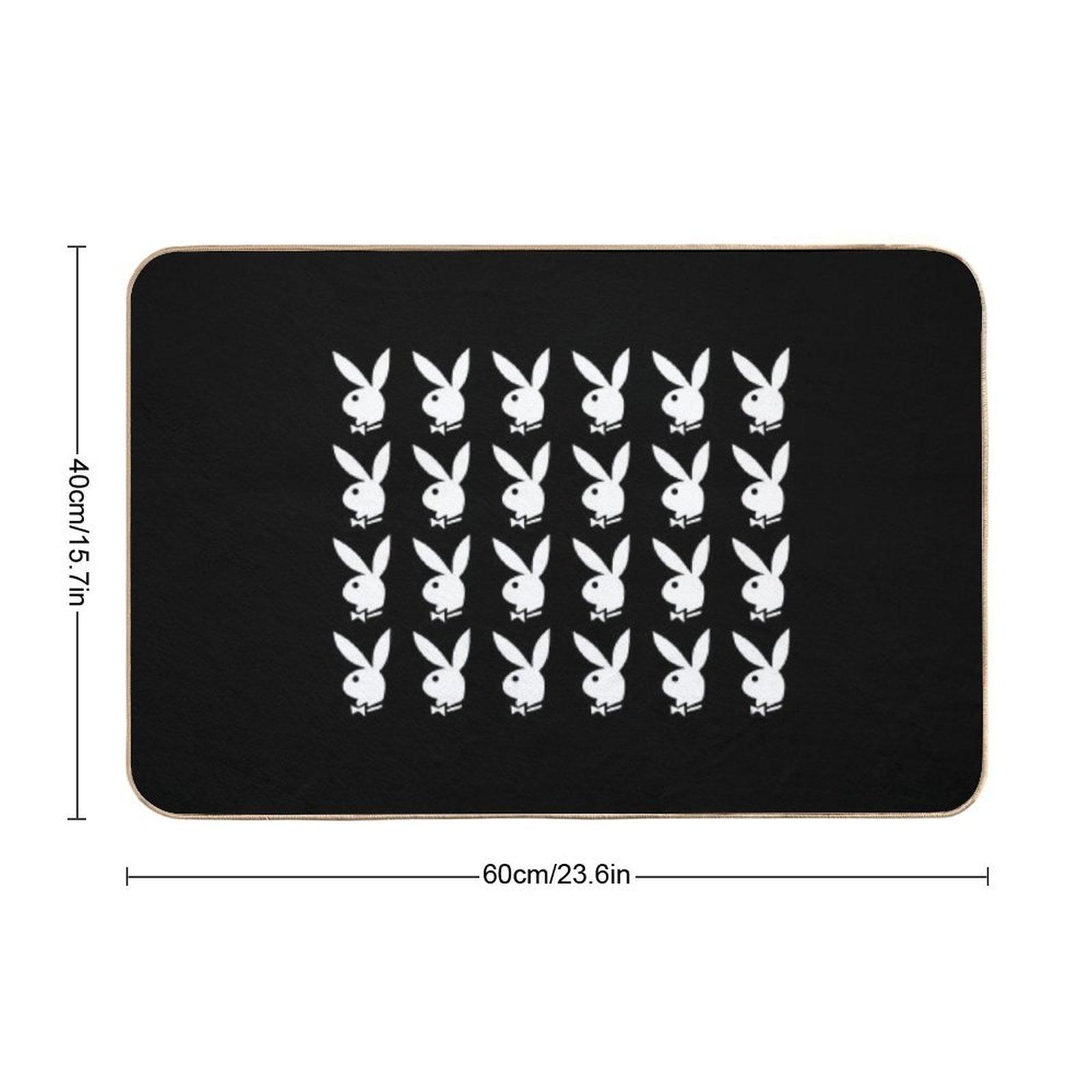 Y2k Bunny Design Bath Mat