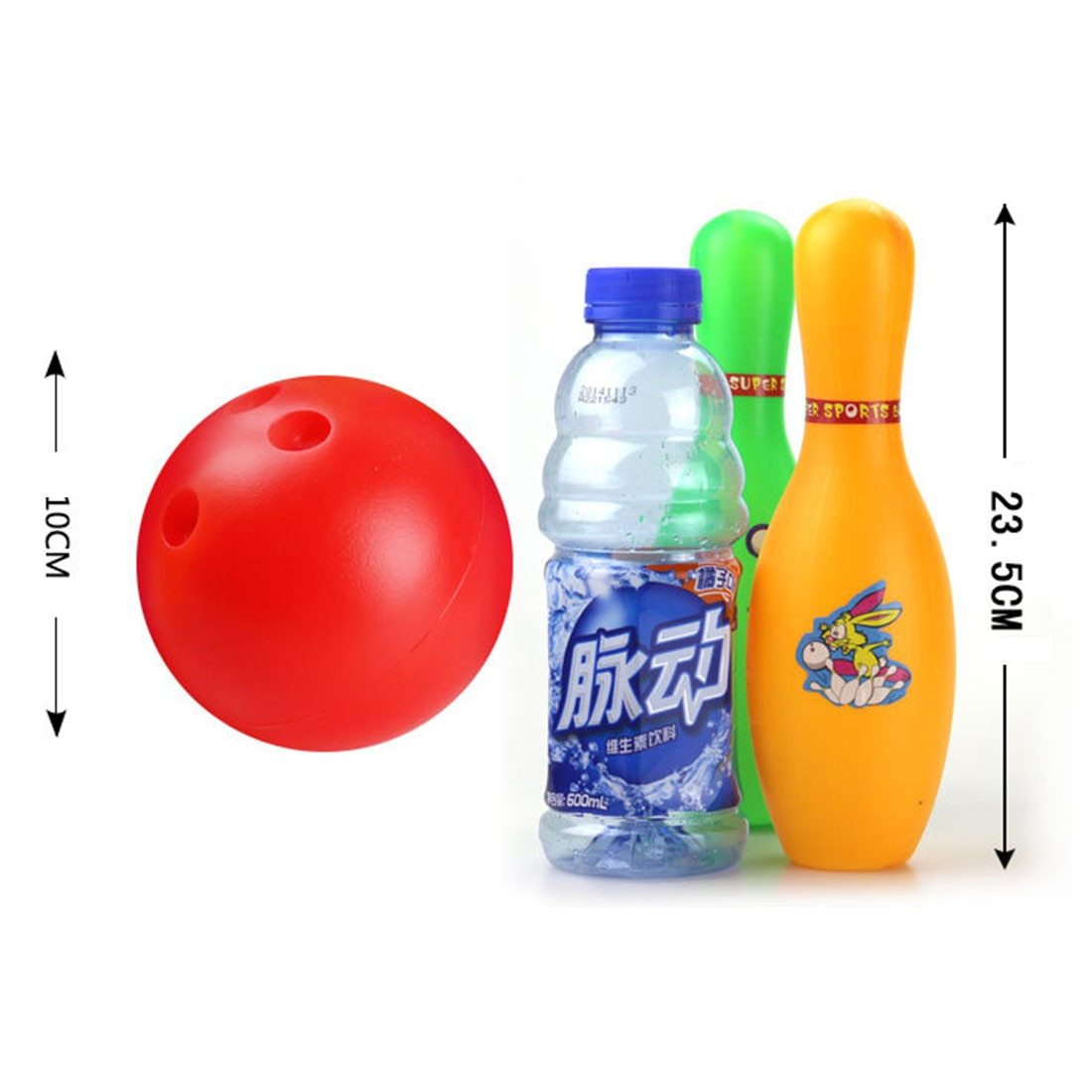 Colorful Standard 12 Piece Bowling Set