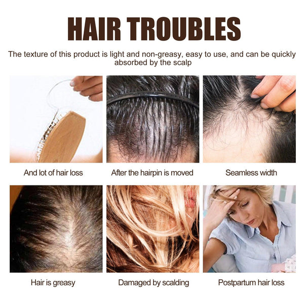 Hair Enrichment Essence, Moisturizes Hair Repair Hair Root Thickening Hairline Strengthening Hair Treatment Essence