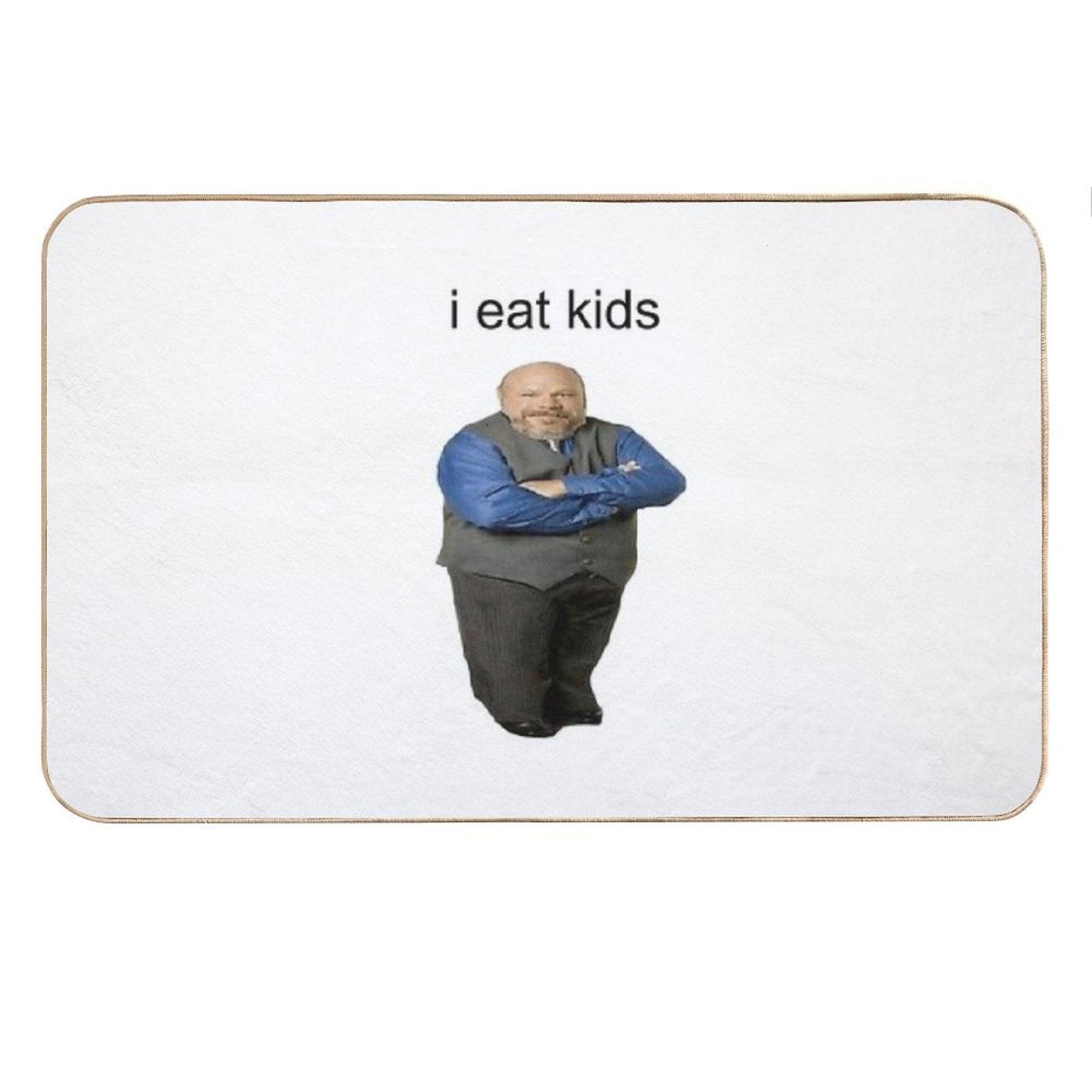 Bertram Eats Kids Bath Mat