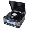 Victor Diner 7-in-1 Turntable Music Center Black - Refurbished