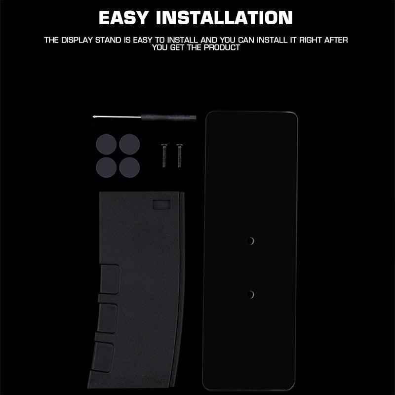 AR Maintenance & Display Stands for AEG, fitting M4 & AR15. With anti-slip pads, easy to install. Ideal as decorative ornaments