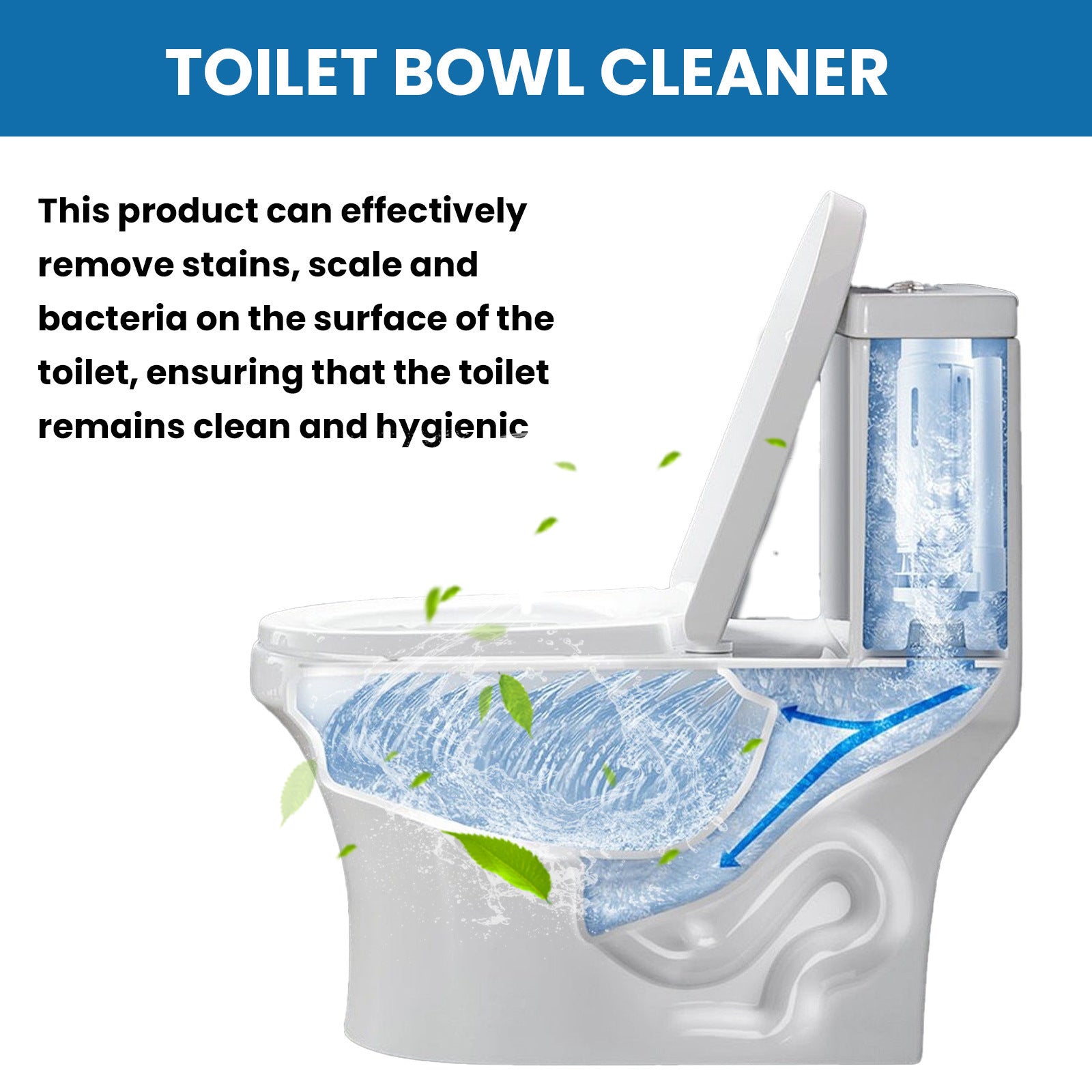 Toilet Bowl Cleaner, Household Toilet Decontamination Deodorant Foam Cleaning Decontamination
