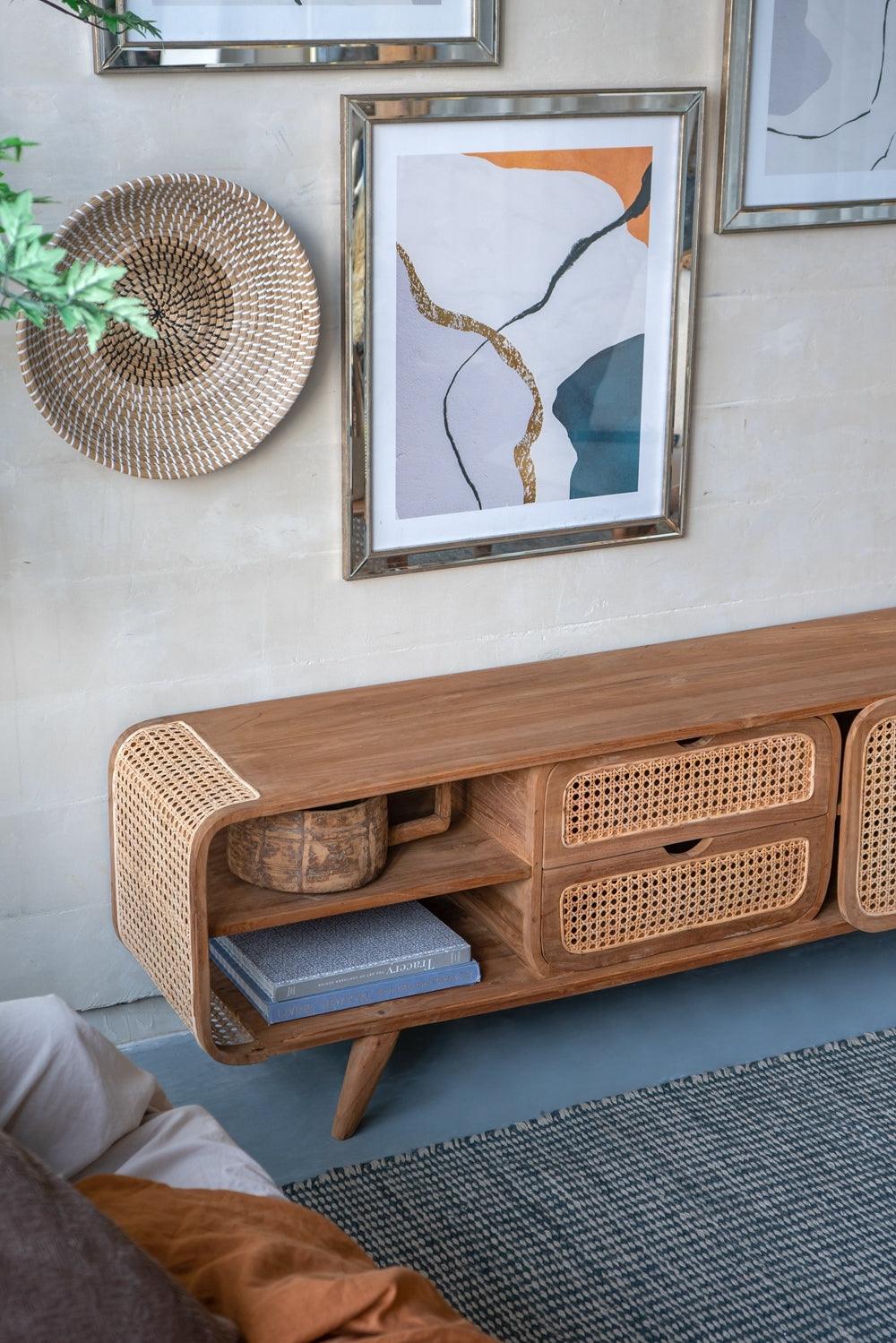 59x15x20' Teak Cabinet