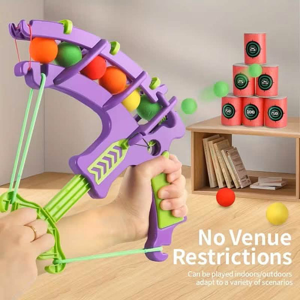 12-Piece Interactive Archery Game Set – Multi-Color