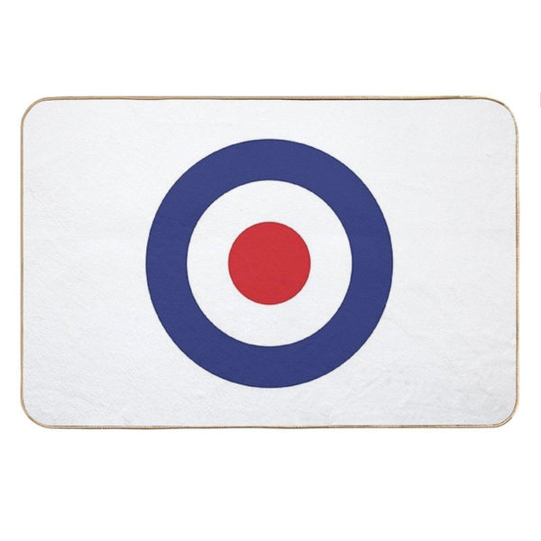 RAF Type D Roundel - Mod Target Logo Bath Mat