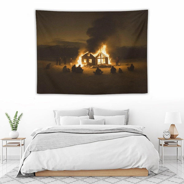 HOME SICK Tapestry