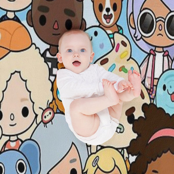 Toca Boca Sustainable Throw Blanket