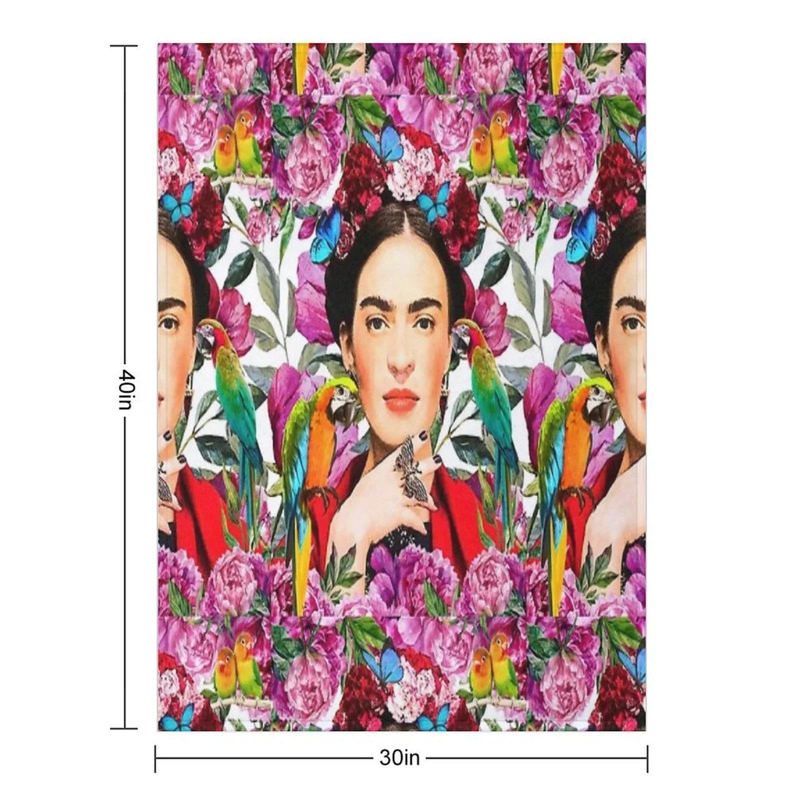 Frida.forever Throw Blanket