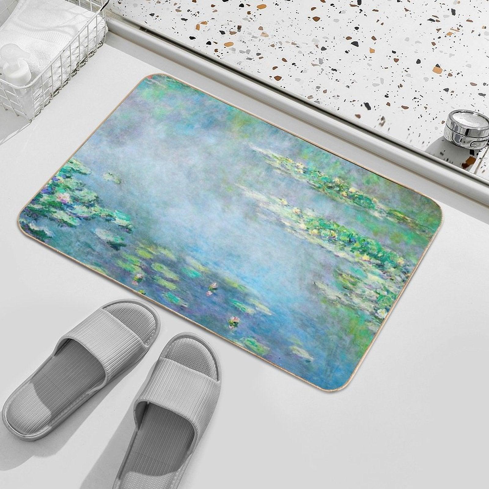 Monet Water Lilies  Nymphéas 1906 Bath Mat