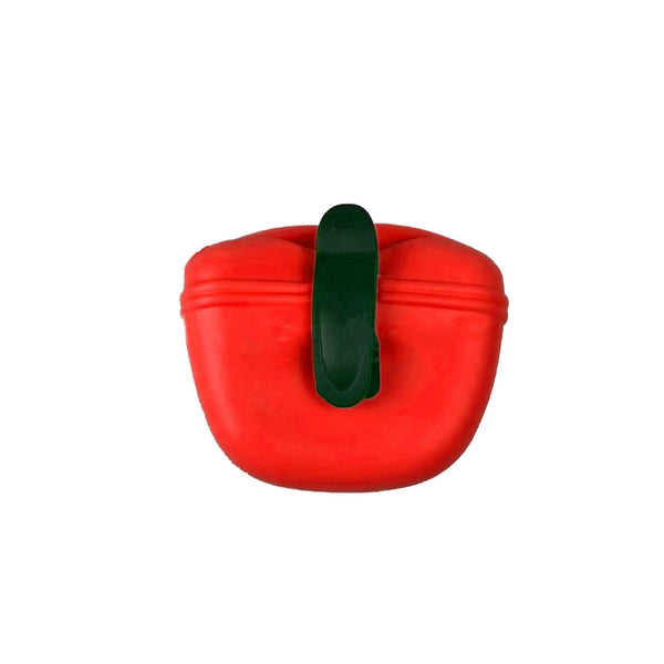 Silicone Pet Training Bag Dog Treat Bag Outdoor Training Snack Waist Bag