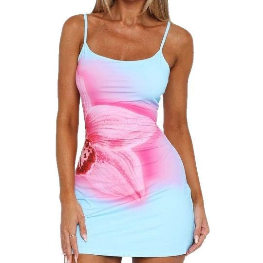 Waist-Cinching Bodycon Skirt Sexy Strapless Dress for Vacation