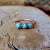 Raw Turquoise Ring – Grounded Confidence Healing Aura | By Blackbird & Sage