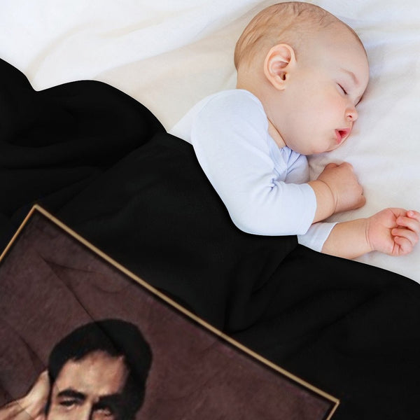 Classic Burt Reynolds Travel-friendly Throw Blanket