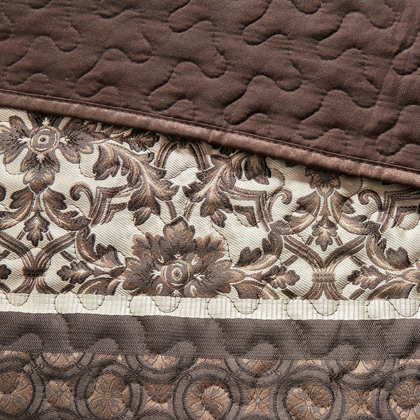 Princeton 5 Piece Reversible Jacquard Bedspread Set by Madison Park