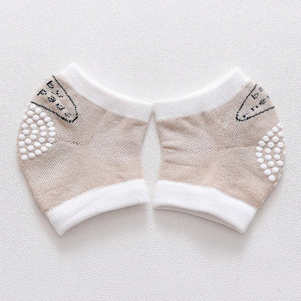 3 pairs of cotton children's knee pads, autumn glue dispensing, anti slip baby knee pads, mesh breathable exercise, baby crawlin