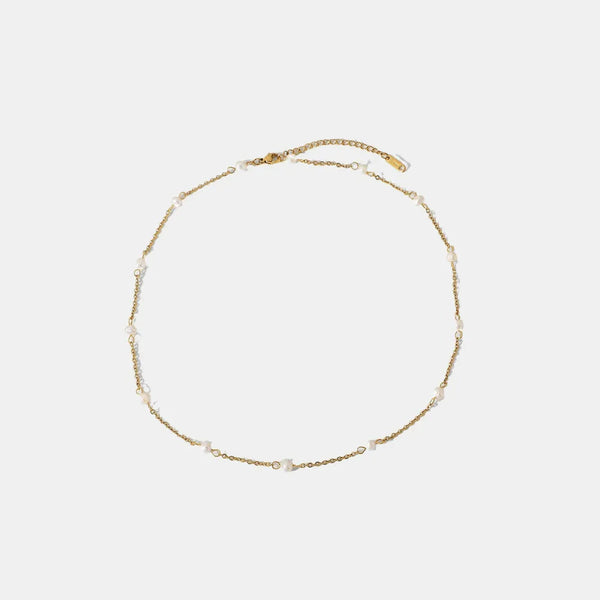 Freshwater Pearl 18K Gold-Plated Necklace