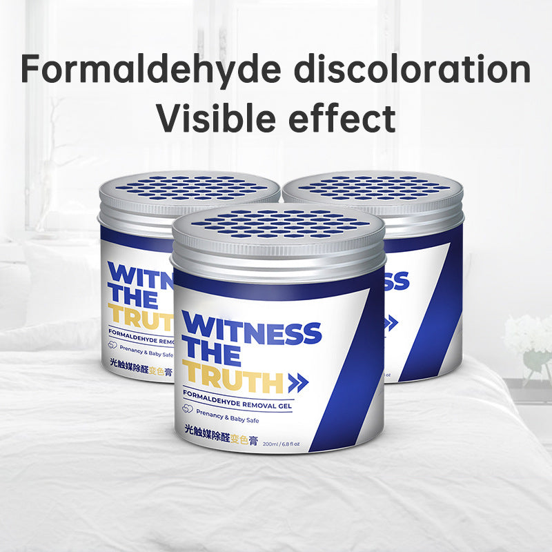 New house formaldehyde removal agent, formaldehyde removal jelly gel photocatalyst to remove odor, decoration and formaldehyde r