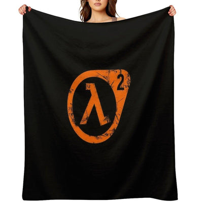HL2 Orange Throw Blanket