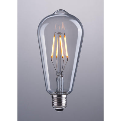 E26 ST64 4W 146x64mm LED Light Bulb Clear