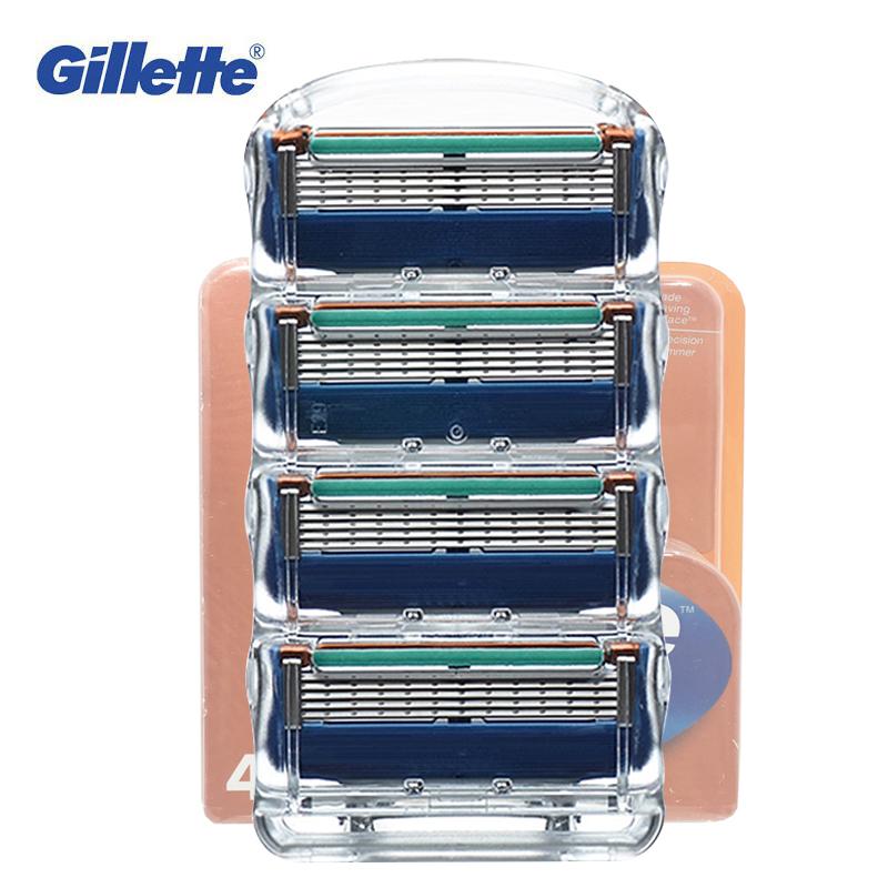 Gillette Fusion Shaving Razor Blades For Men Smooth Shaving To Shave Brand 4 Blades