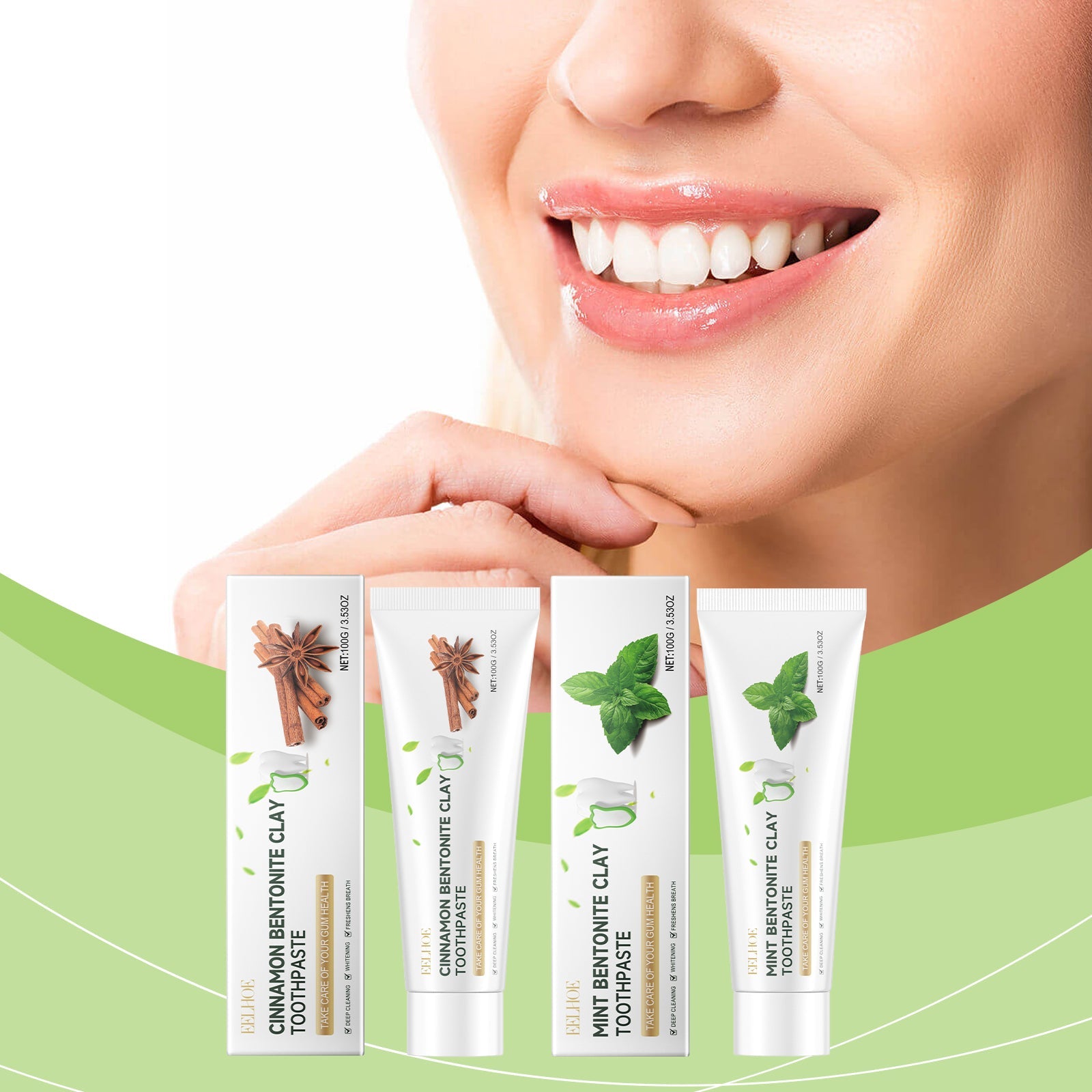 Volcanic Ash Tooth Cleaning Toothpaste Improves Yellow Teeth And Gently Cleans Tooth Dirt Daily Care Toothpaste
