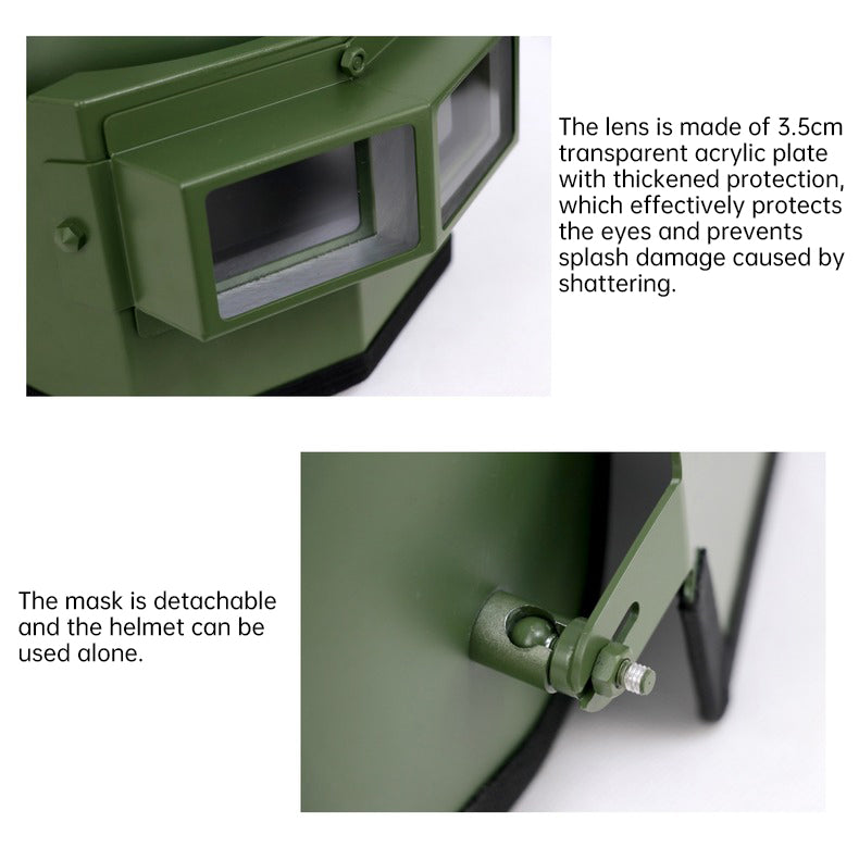 Cold War - era EVI Soviet/Russian Special Forces Vityaz - S Helmet, Class 6 Helmet, featured in *Escape from Tarkov*
