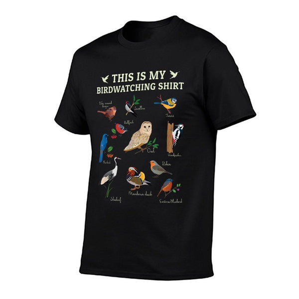 Cool Bird Lover Birdwatching Present Birdwatcher Birder Gift T-Shirt