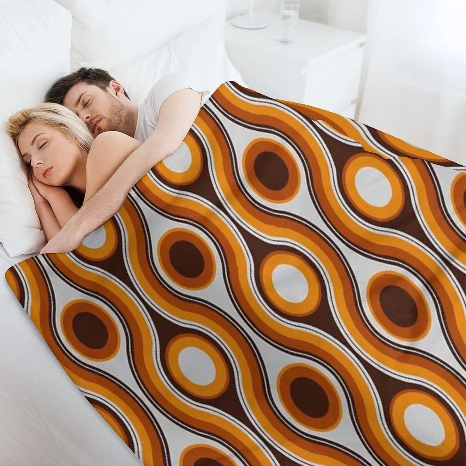 Older Patterns ~ Bridges 70s Throw Blanket