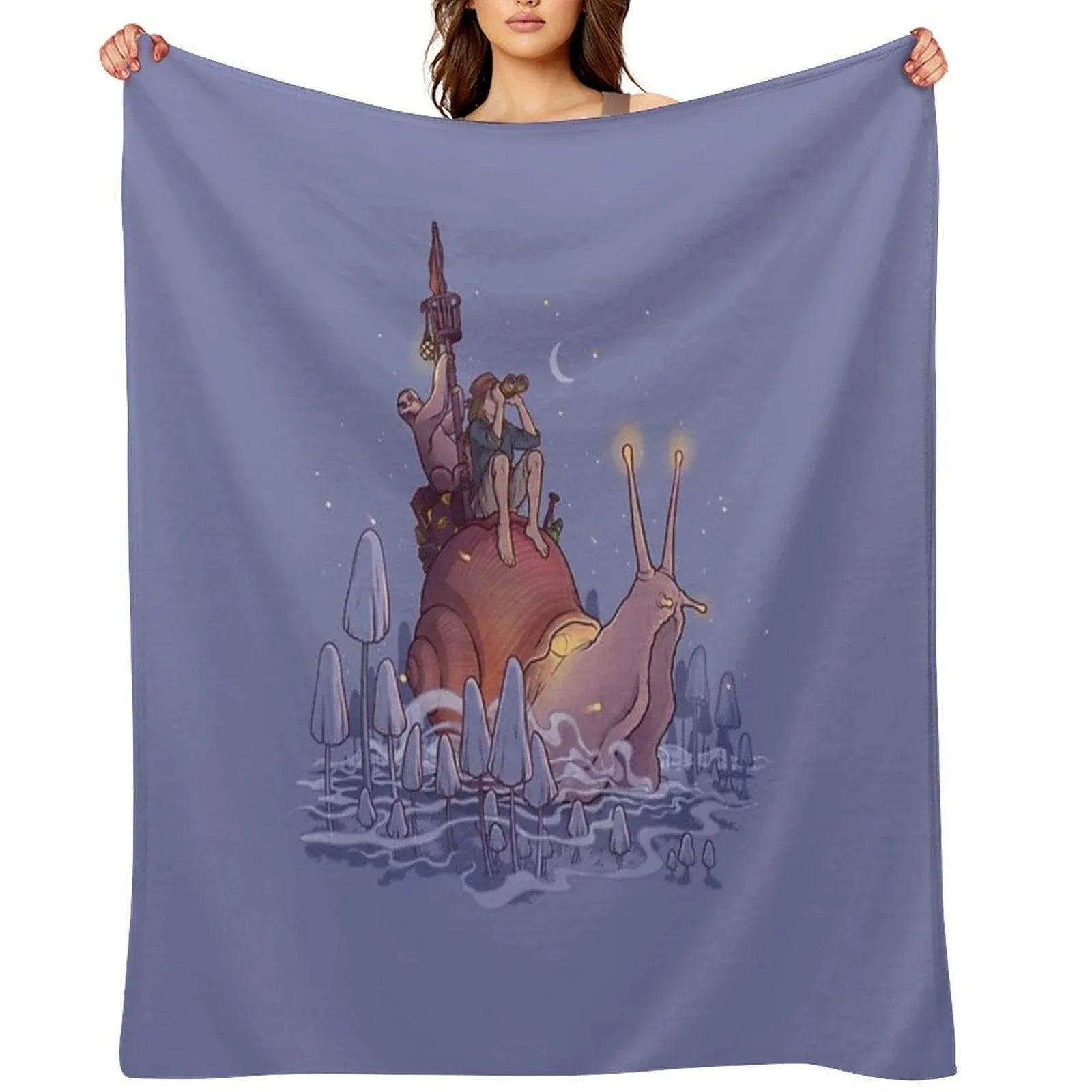 Sluggage Throw Blanket