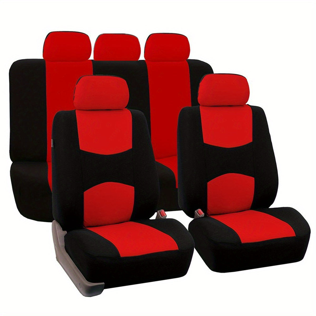 Polyester Universal Fit Car Seat Cover Full Set for 5 Seats Cars DSers Fulfillment