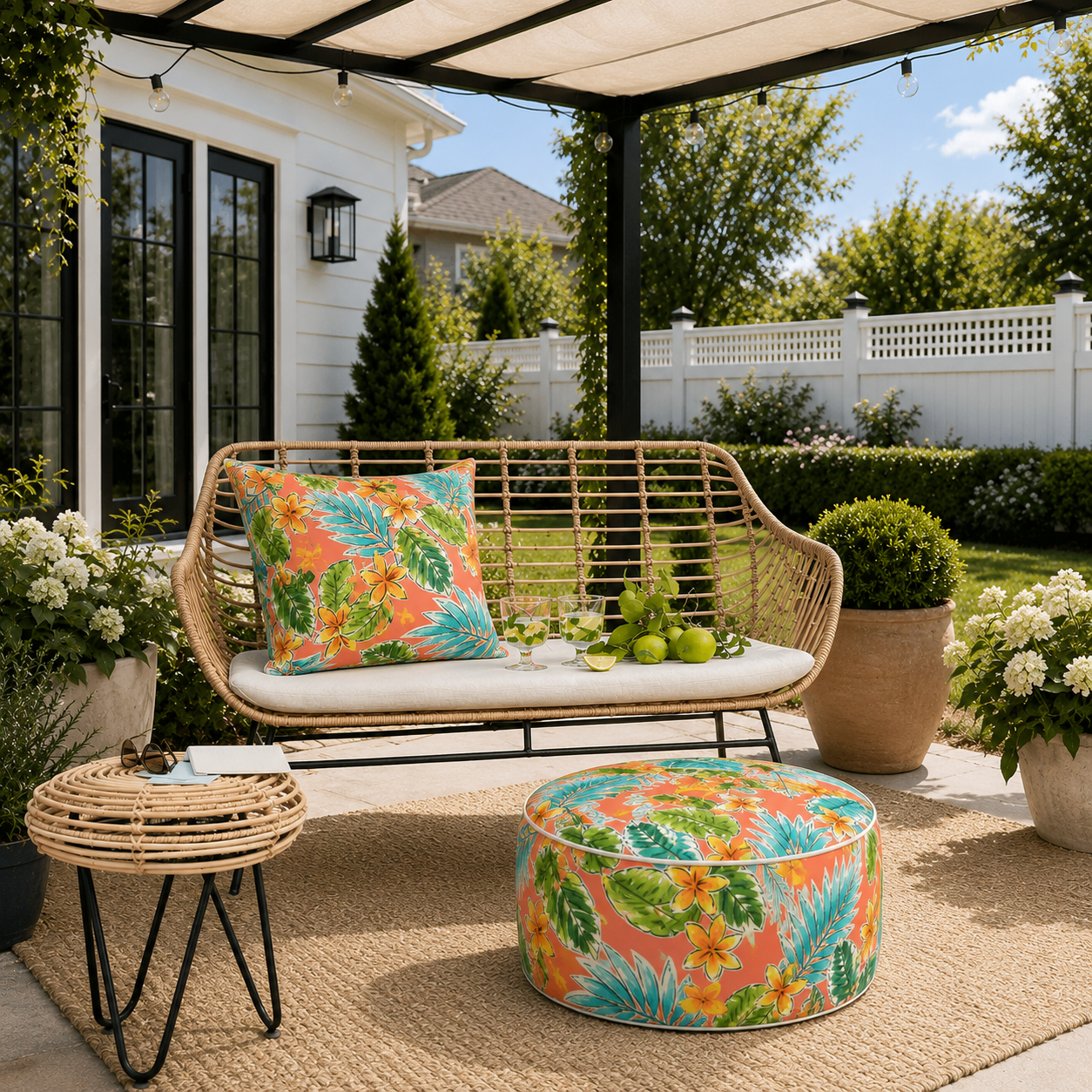 Outdoor Inflatable Ottoman 21