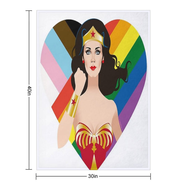 Pride Icon Comfort Throw Blanket