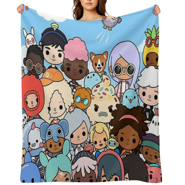 Toca Boca Sustainable Throw Blanket