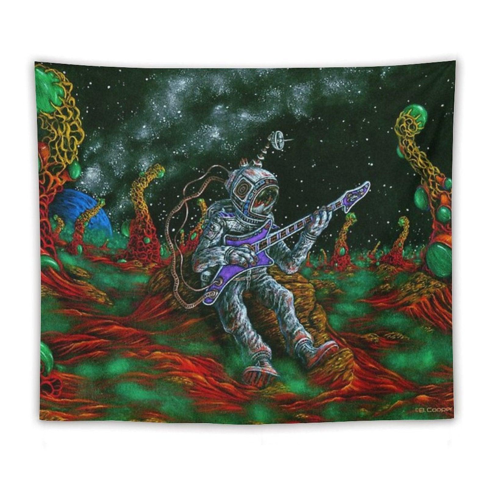 MUSIC IS HIS OXYGEN! Tapestry