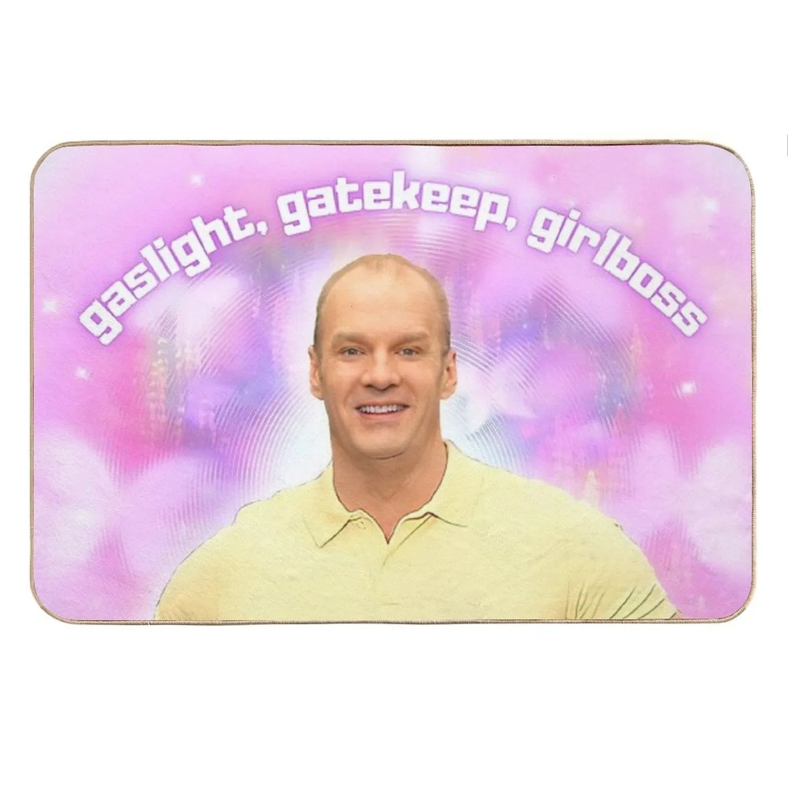 Gaslight, Gatekeep, Girlboss Bath Mat
