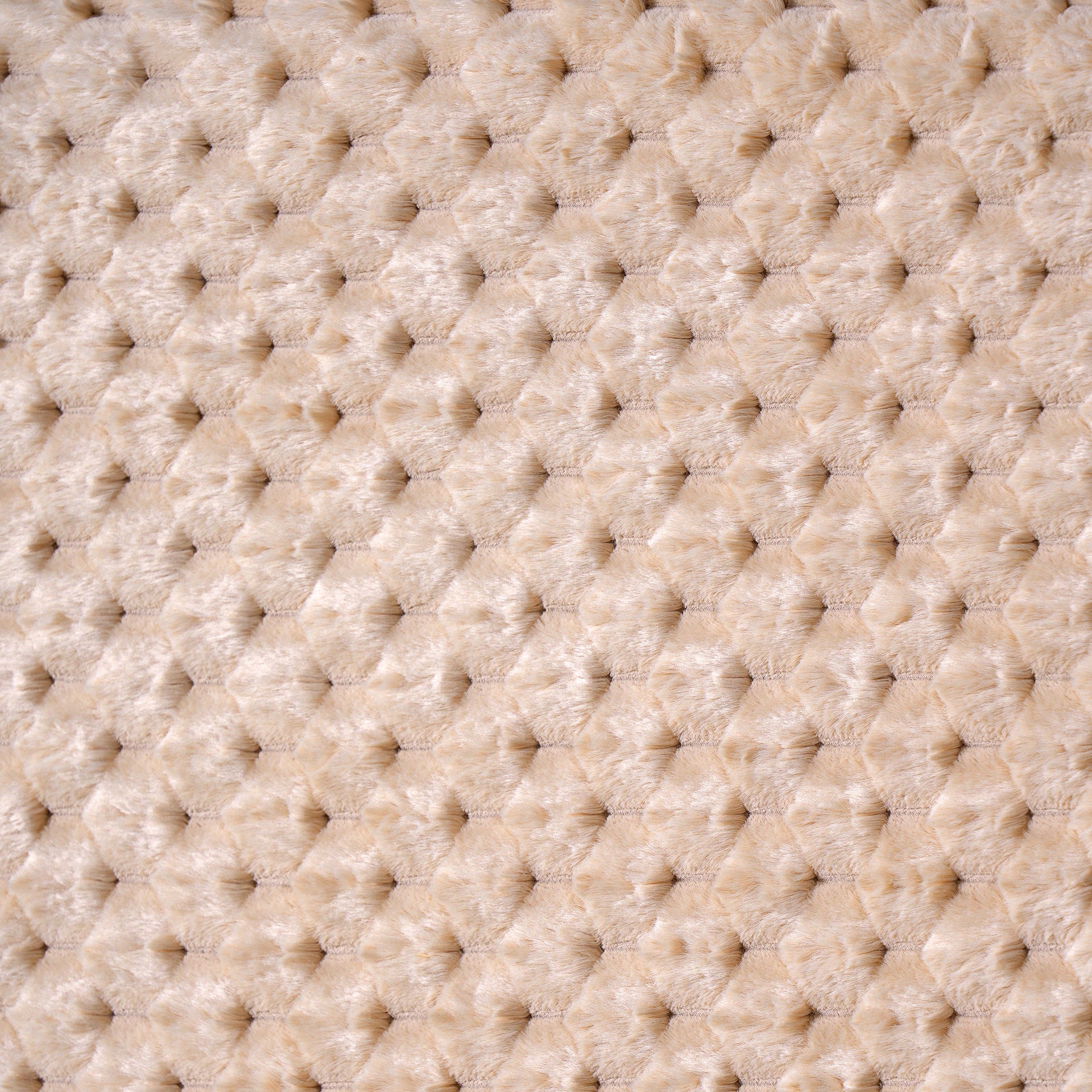 Simple Modern Camel Plush Soft Bed