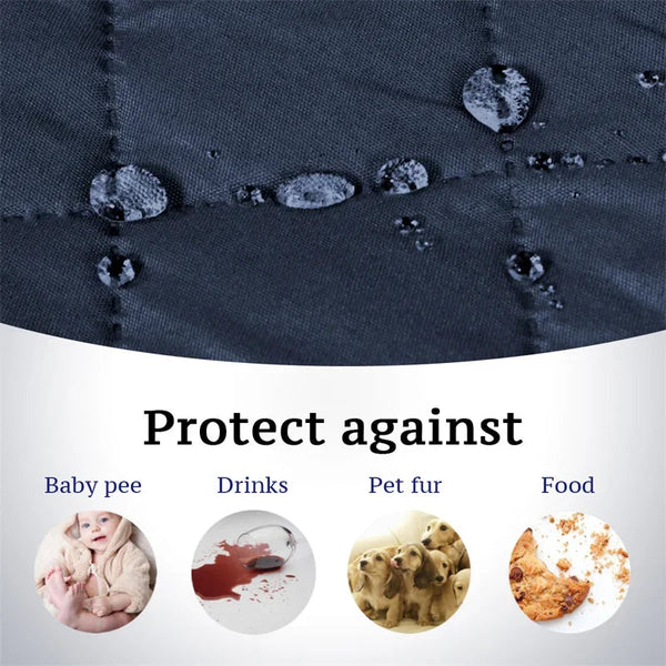1 2 3 Seater Water Repellent Recliner Sofa Covers Pet Kid Sofa Mat Lazy Boy Armchair Cover Relax Lounger Slipcover Couch Towel - Gifts for You 'n Me