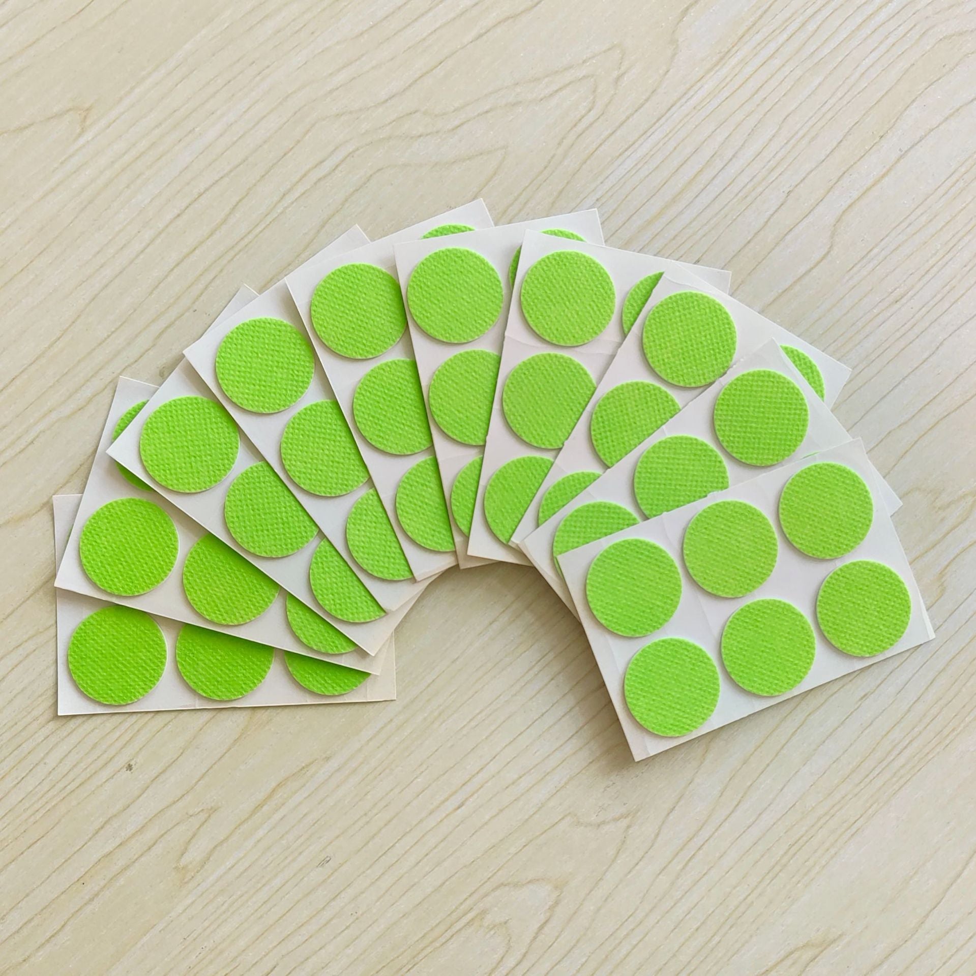 [120 pieces] Shield essential oil fragrance sticker non-woven fabric sticker adult and children silicone non mosquito repellent wristband