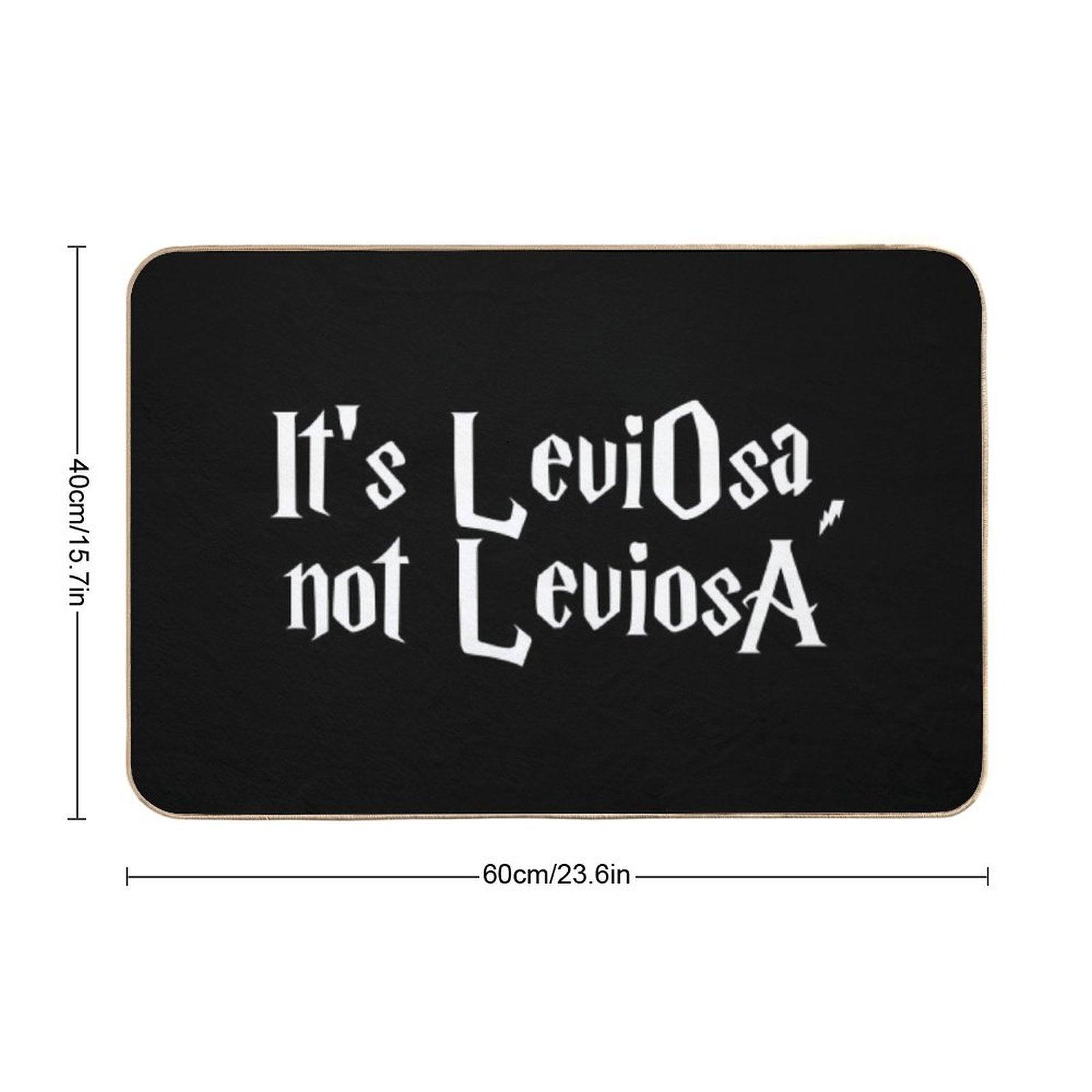 Is LeviOsa, Not LeviosA Bath Mat