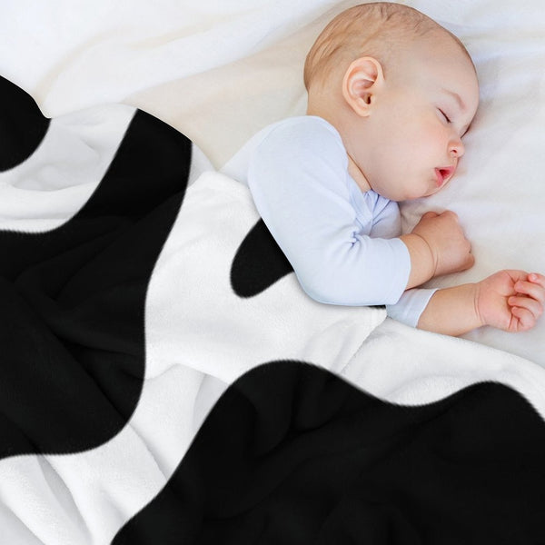 Cow Print All-season Throw Blanket