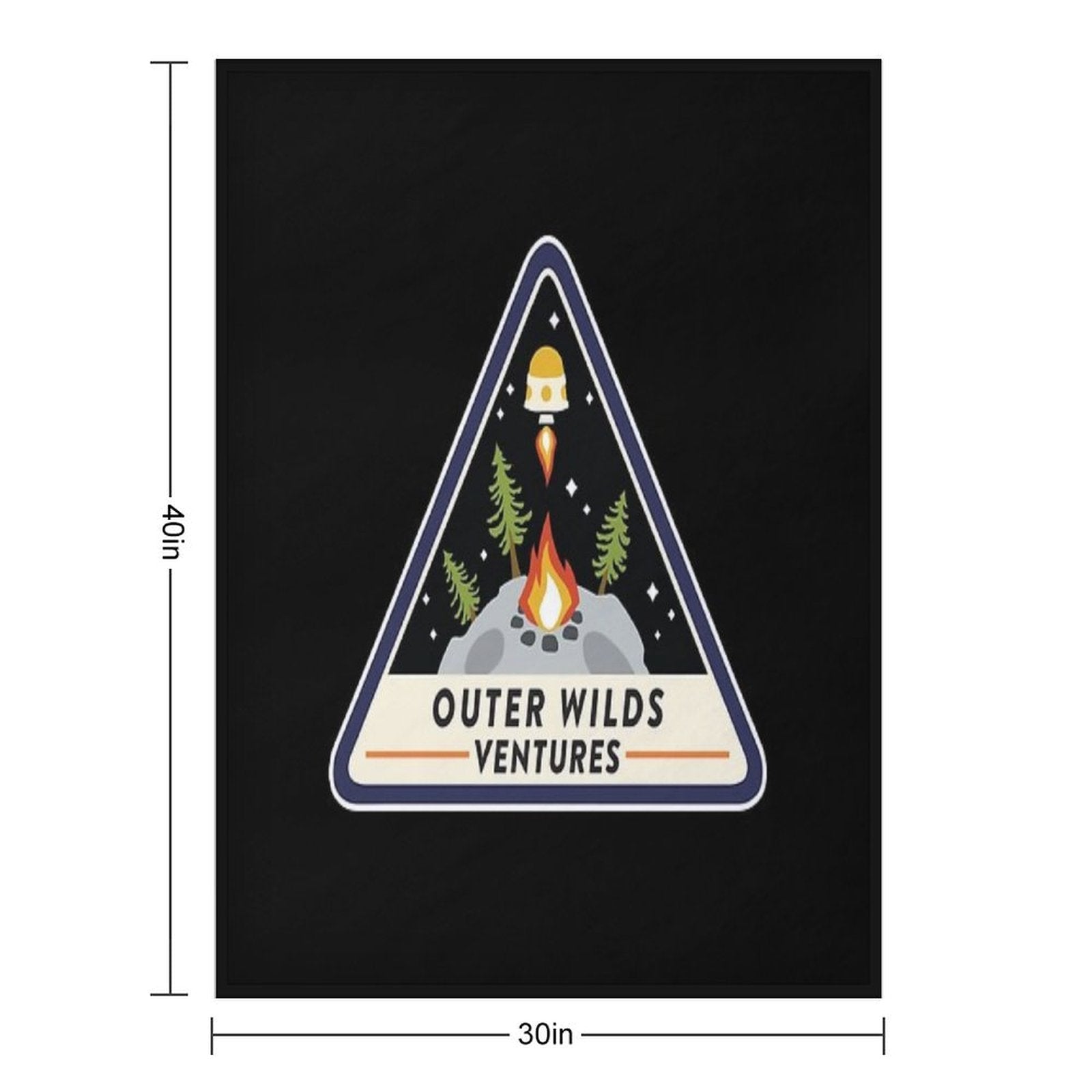 Outer Wilds Ventures Comfort Throw Blanket
