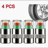 AutoCheck TireGuard Caps - 4 Pcs