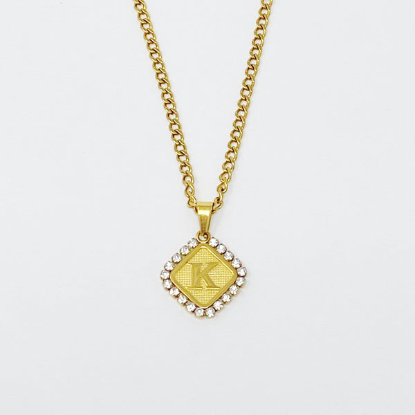 Aztec Delight Initial Necklace